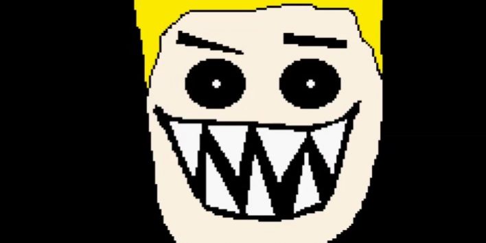 Pixilart - Roblox man face by Anonymous
