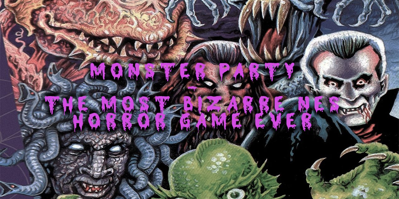 Monster Party NES - Monster Party cover art with title of the article